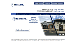 Desktop Screenshot of hearcareonline.com
